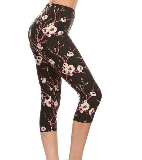 Floral Capri Legging